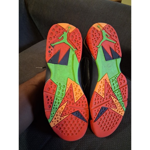 NIKE AIR JORDAN 7 RETRO OG MARVIN THE MARTIAN SZ 13 304775-029 AUTHENTIC VTG - Picture 7 of 8